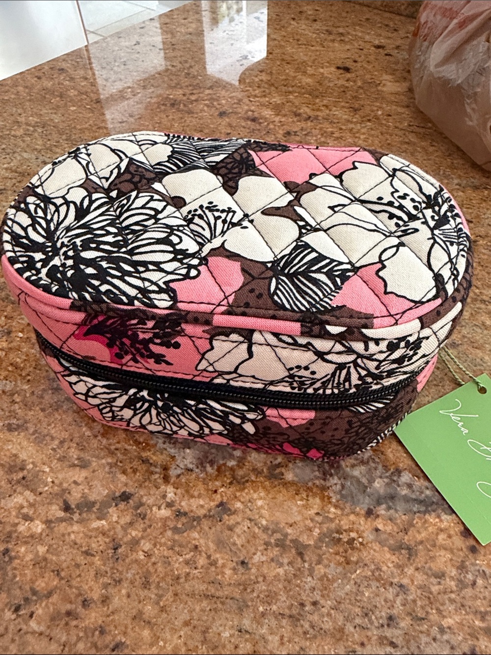 Vera Bradley mini jewelry box.